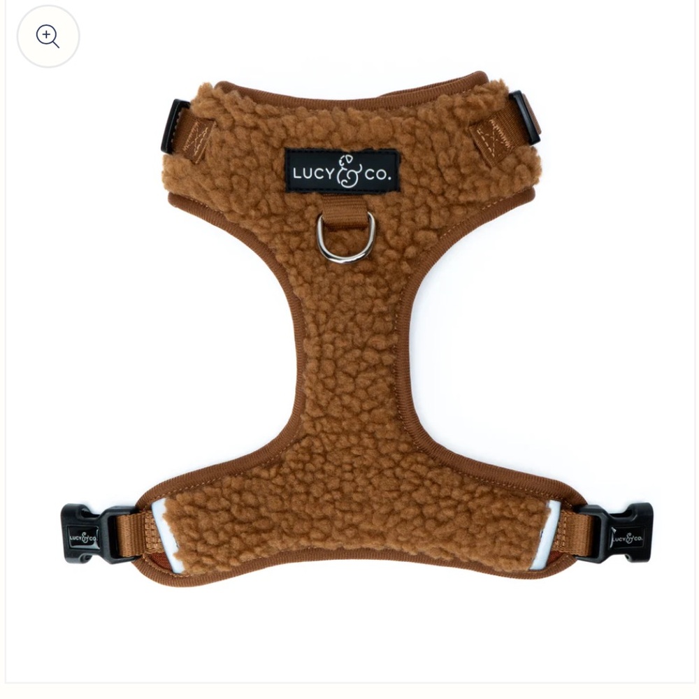 Lucy & Co Cinnamon Teddy No- Pull Harness Size Small